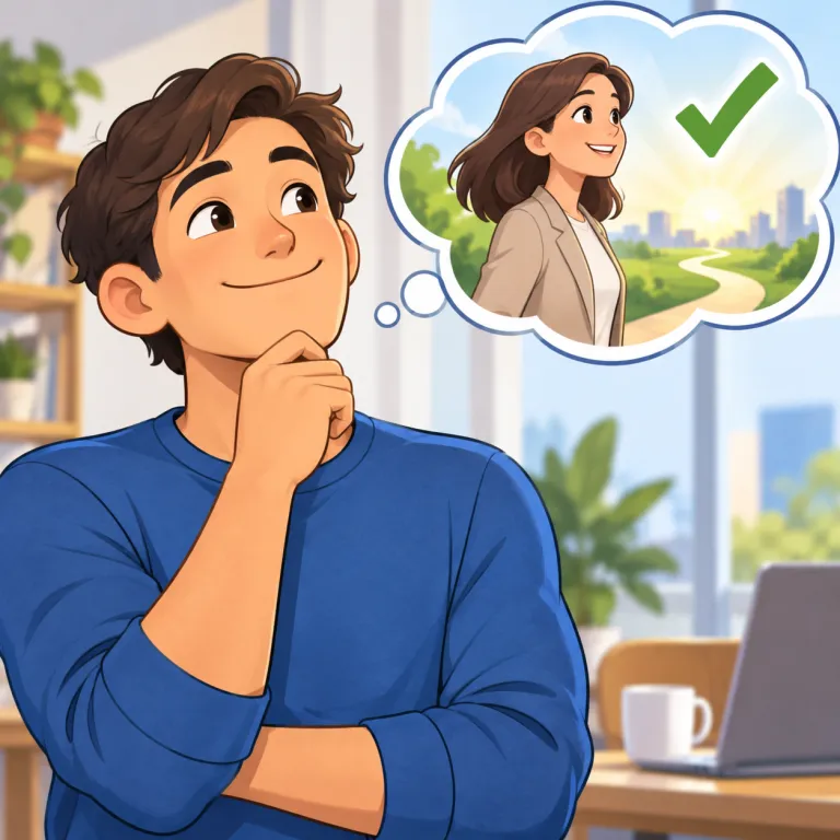 confident（確信している・adjective）の覚え方イラスト