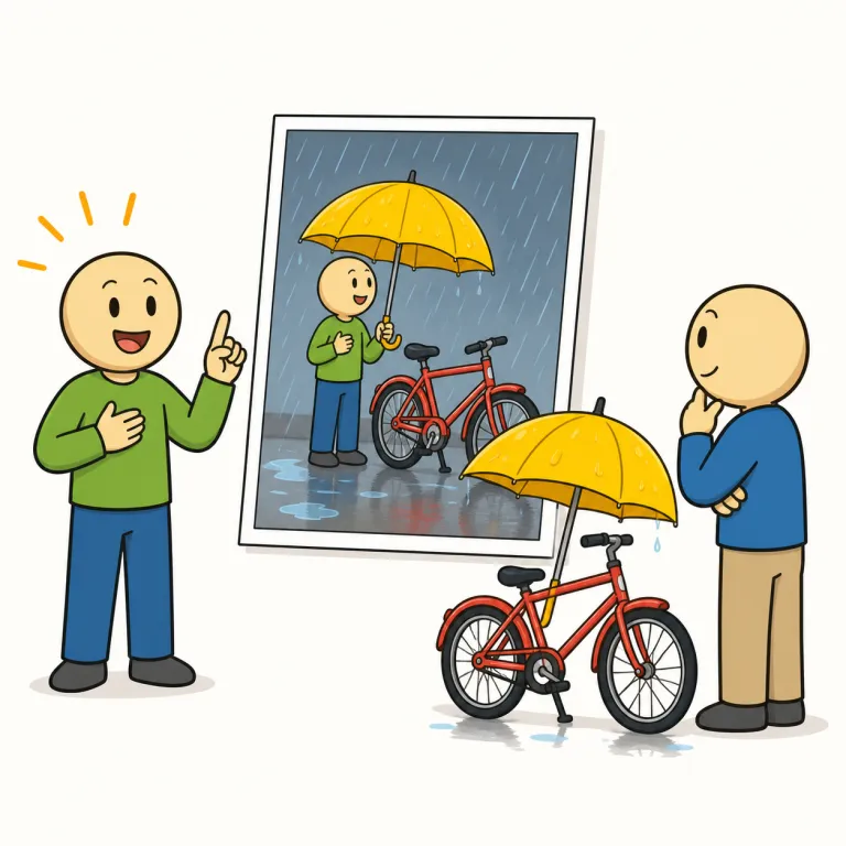 confirm（裏付ける・verb）の覚え方イラスト