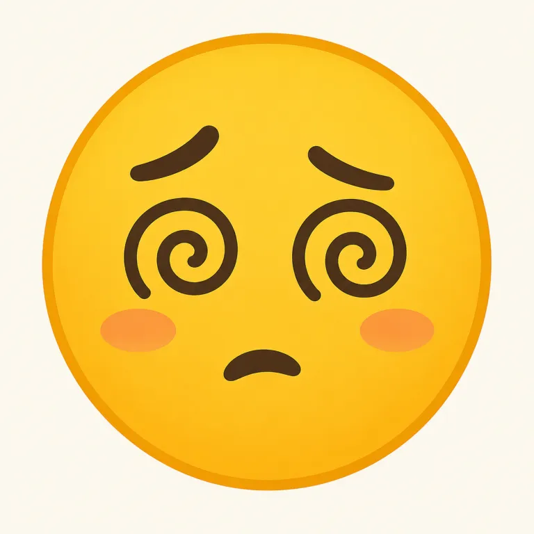 confused（混乱した・形容詞）の覚え方イラスト — この confused は、人が「困惑した」という感情を表す基本義とは別に、情報・説明・状況などが整理されず、要素が入り混じっている状態を指す使い方として覚えます