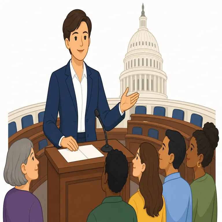 congressmanの覚え方イラスト