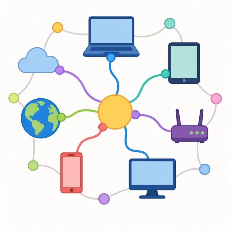 connectivityの覚え方イラスト