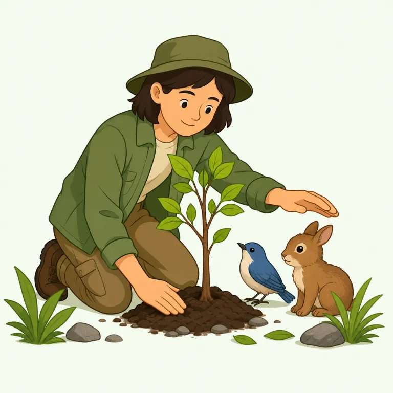 conservationistの覚え方イラスト