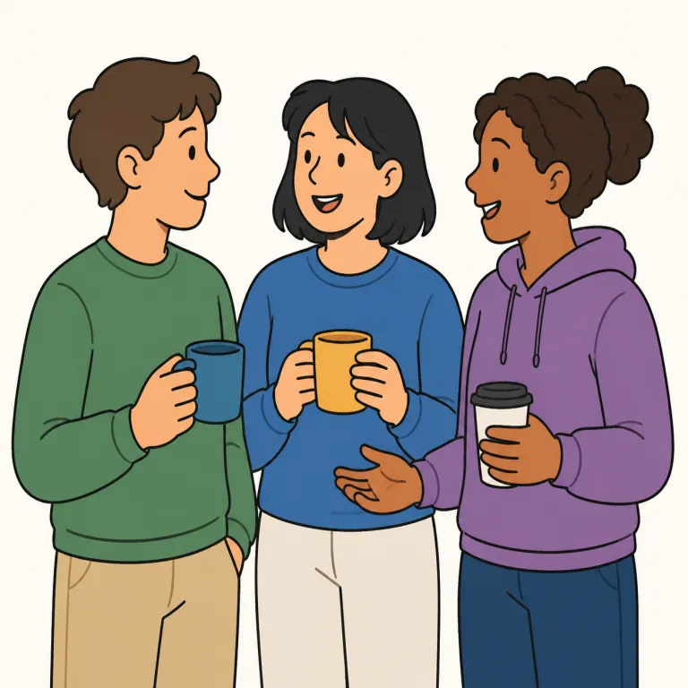 consort（付き合う、親しく交わる・verb）の覚え方イラスト