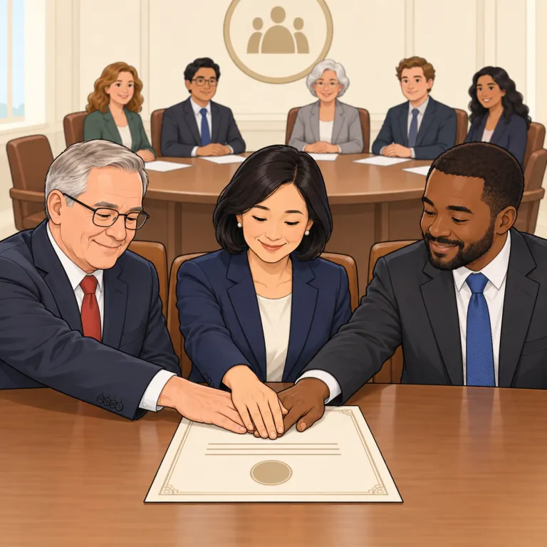 constitute（設立する・verb）の覚え方イラスト