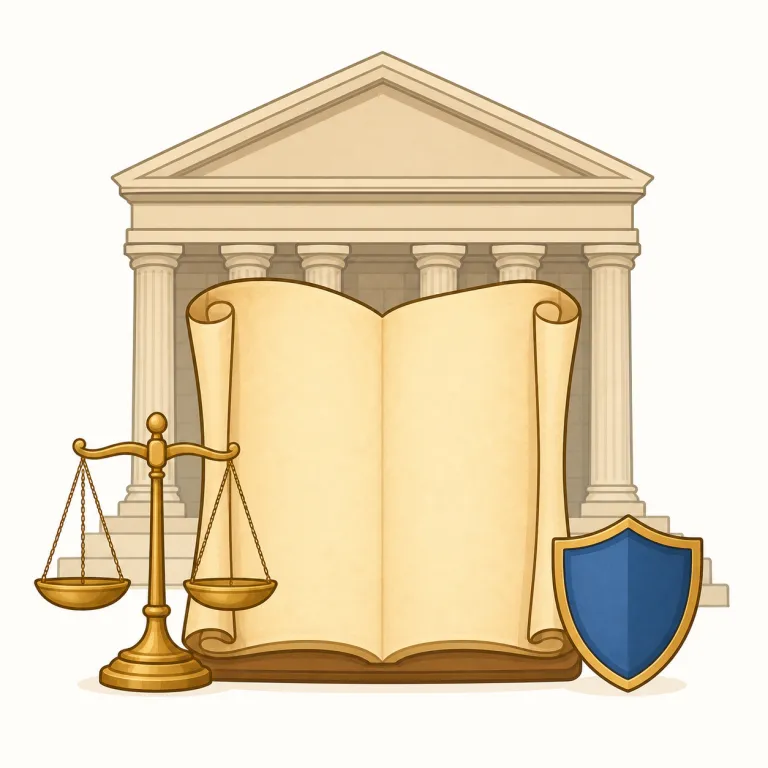 constitutional（憲法の、憲法上の・形容詞）の覚え方イラスト — constitutional は constitution（憲法）+ -al（〜に関する）からできた形容詞です