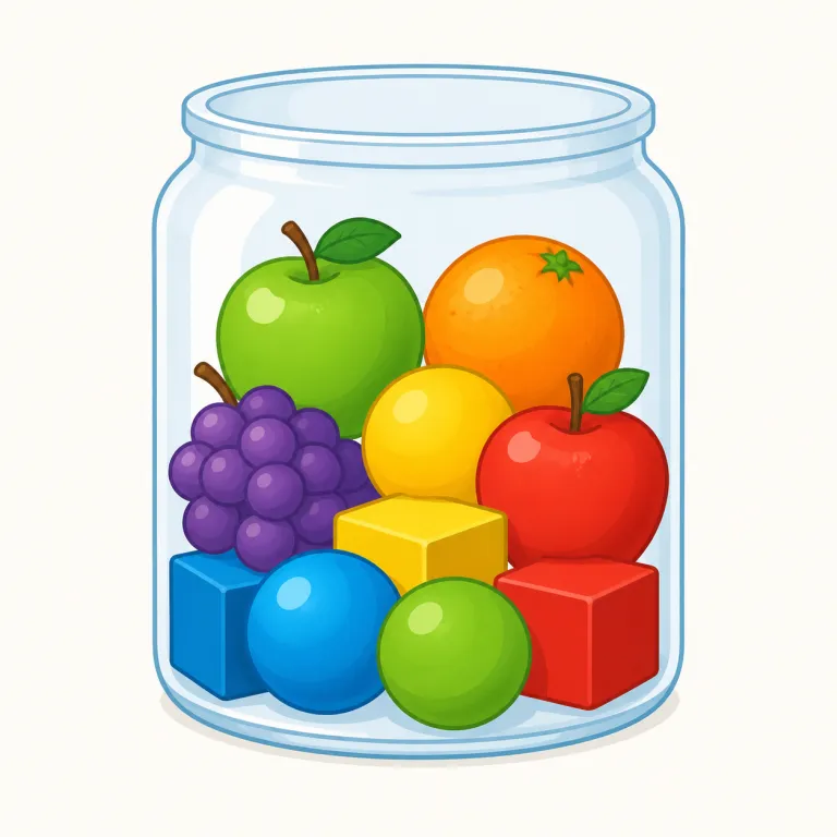 contain（含む・動詞）の覚え方イラスト — contain はまず container（容器）を思い出すと残りやすいです