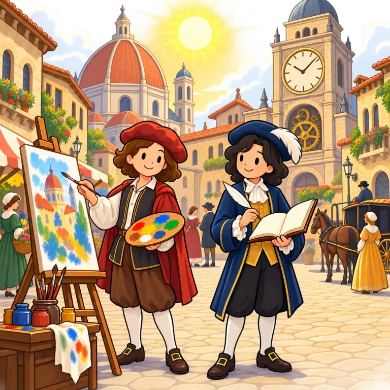 contemporary（同時代人・noun）の覚え方イラスト