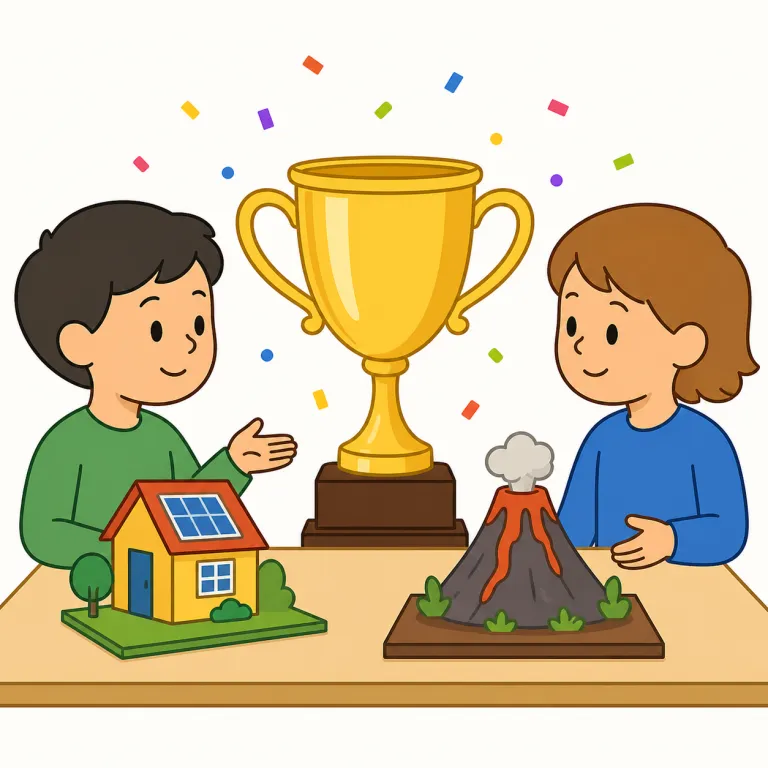 contest（競争、コンテスト・名詞）の覚え方イラスト — contest は「勝ち負けを判定する場」として覚えると自然です