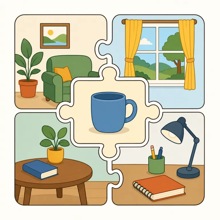 context（文脈、背景・名詞）の覚え方イラスト — context は text を含むので、まず「ある text のまわりにある情報」とつなげると覚えやすい
