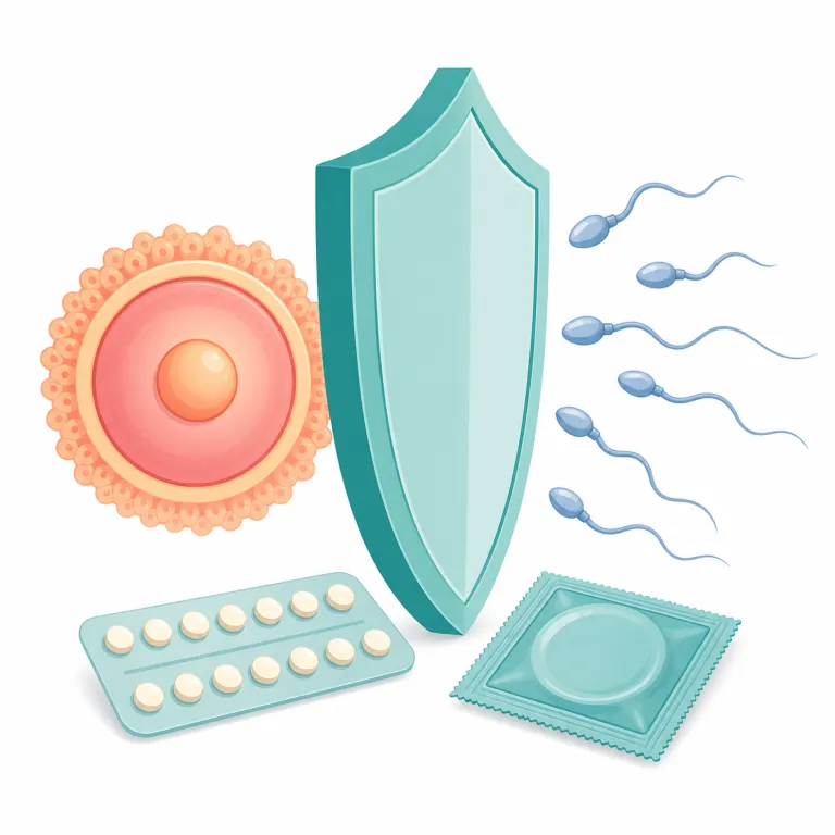 contraceptiveの覚え方イラスト