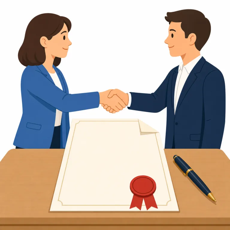 contractの覚え方イラスト