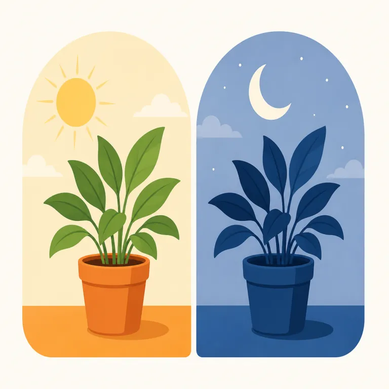 contrastive（対照的な・形容詞）の覚え方イラスト — contrast が分かれば核は「並べて違いをはっきり見せる」