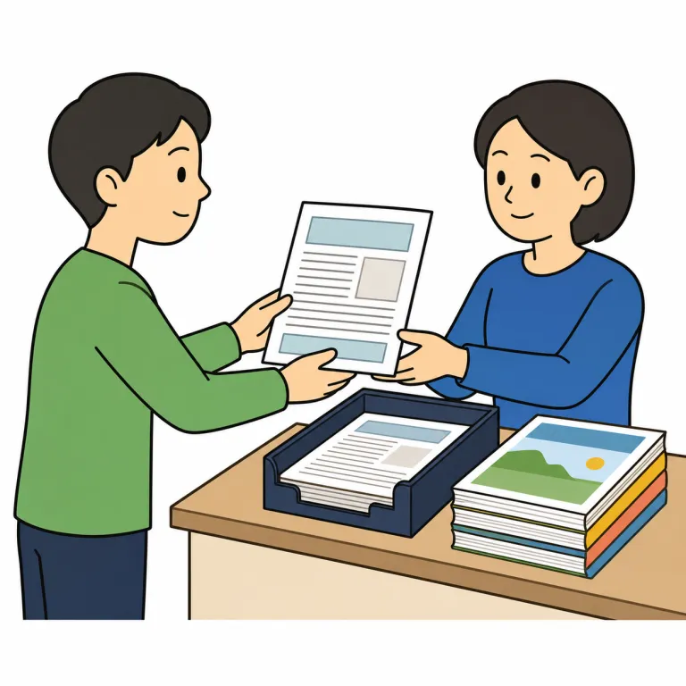 contribute（寄稿する・verb）の覚え方イラスト