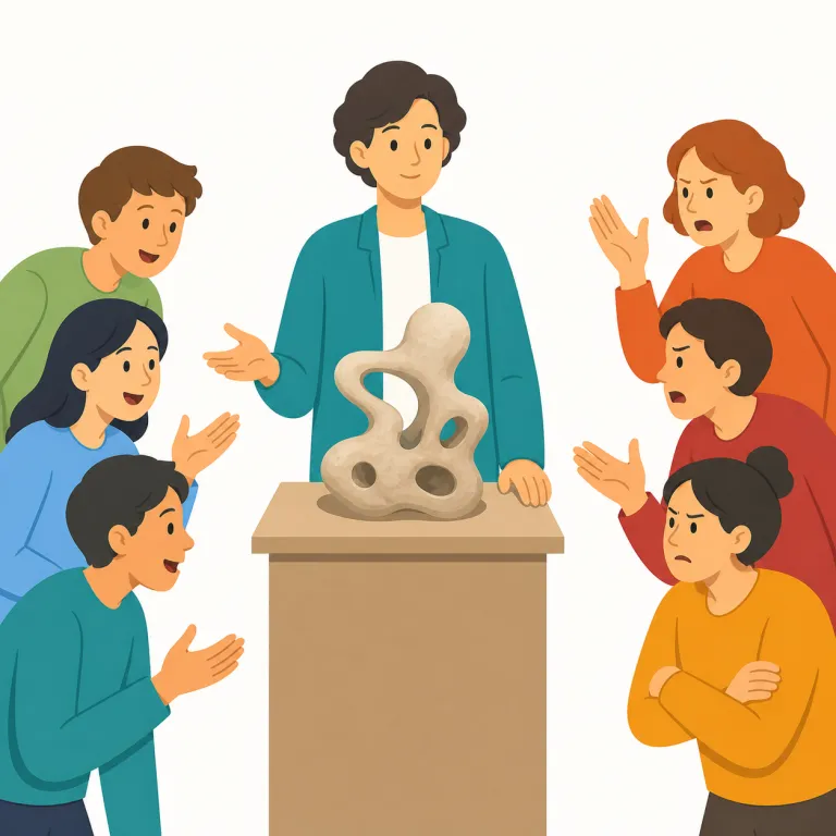 controversially（物議を醸すように・副詞）の覚え方イラスト — まず controversial「物議を醸す」を土台にし、-ly が付くと『物議を醸すように』という副詞になると覚える