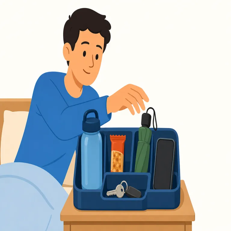 convenient（便利な・形容詞）の覚え方イラスト — このエントリでは convenient を、道具・サービス・場所などが手間を減らして使いやすい「便利な」として覚える