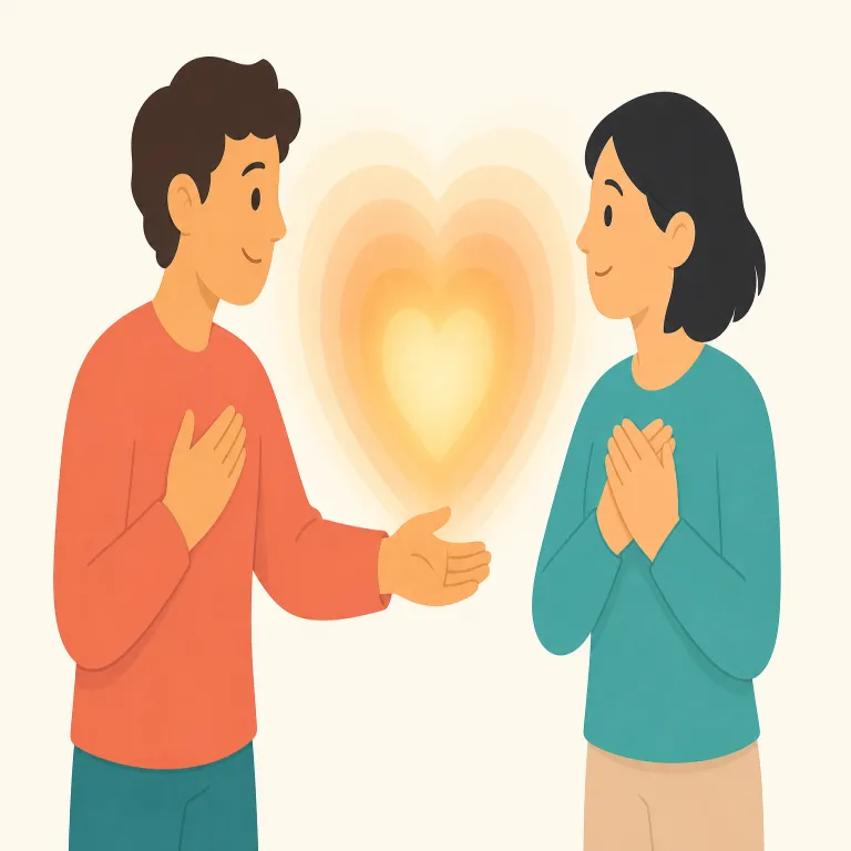 cordially（心から・副詞）の覚え方イラスト — cordially は、まず形容詞 cordial「親切な・心のこもった」を起点にすると覚えやすいです