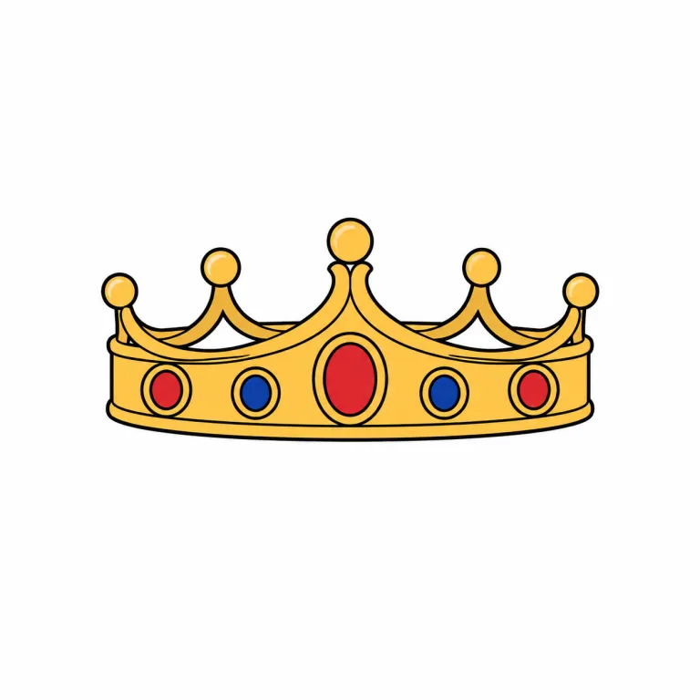 coronet（小冠・noun）の覚え方イラスト