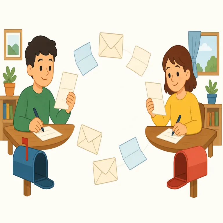 correspondの覚え方イラスト