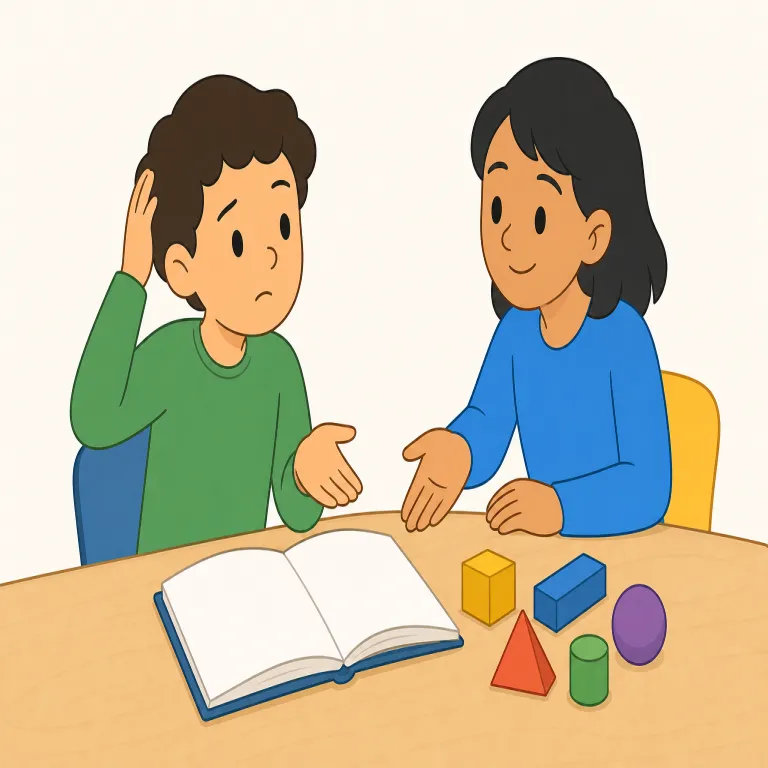 could you help me with math（数学を手伝ってください）の覚え方イラスト — この表現は単語ごとより、依頼の型として丸ごと覚えるのが近道です