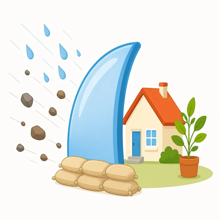 countermeasure（対策・名詞）の覚え方イラスト — countermeasure は counter + measure で覚えると残りやすいです