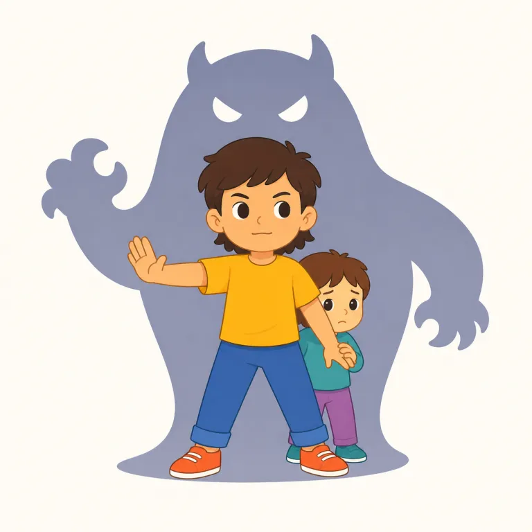 courage（勇気・名詞）の覚え方イラスト — courage を「勇気」と覚えるときは、単なる元気や自信ではなく、怖さ・危険・苦しさがあるのに行動する内面的な強さとして押さえましょう