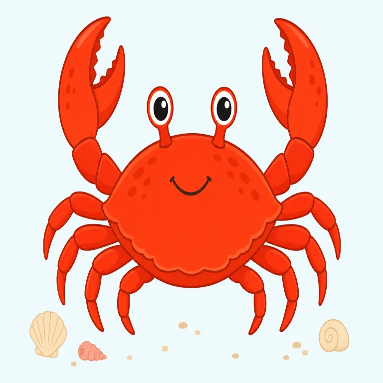 crabの覚え方イラスト