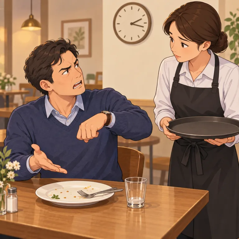 crabbing（文句を言う・verb）の覚え方イラスト