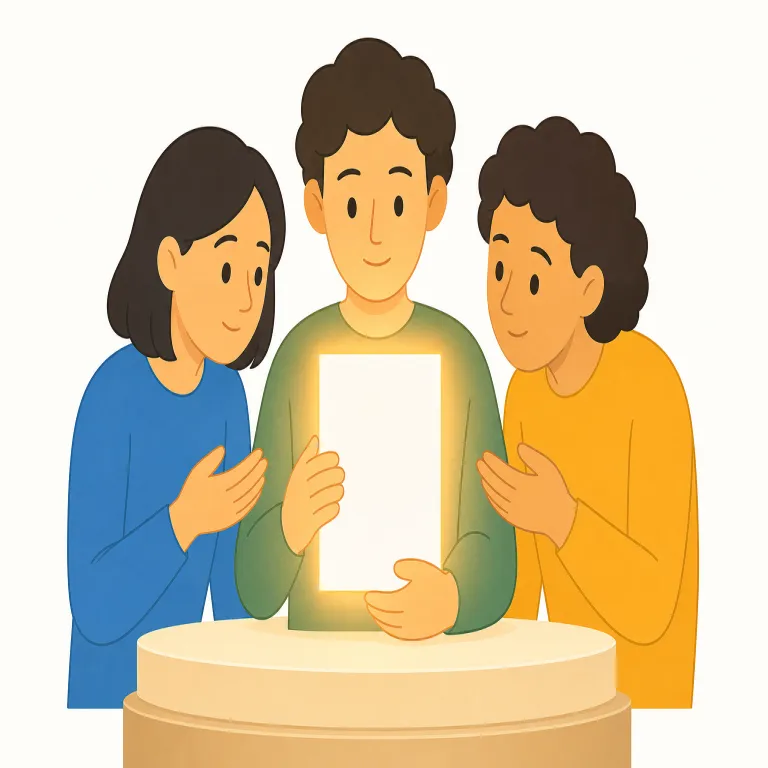 credence（信憑性・名詞）の覚え方イラスト — credence は credible や credit と同じ cred-「信じる」仲間だと見ると覚えやすいです