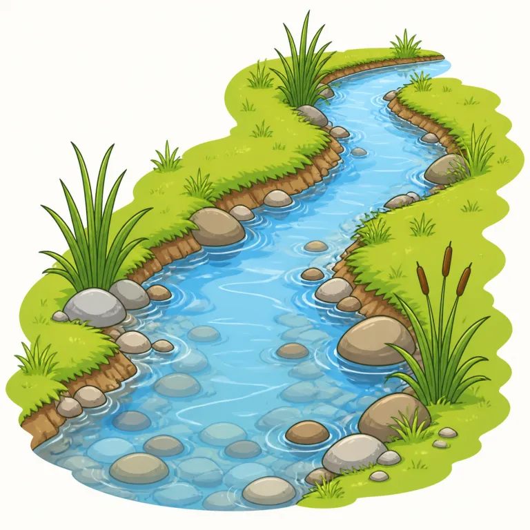 creekの覚え方イラスト