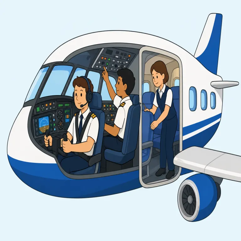 crewing（（船や航空機に）乗り組んでいる、乗務している・動詞）の覚え方イラスト — crewing は crew＝「乗組員・乗務員」から来た形で、「クルーとして働いている、乗務している」という進行中の状態を表せます