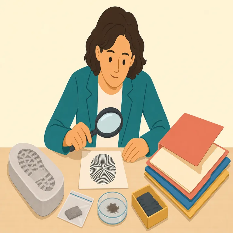 criminologist（犯罪学者・名詞）の覚え方イラスト — crime / criminal を知っていれば入口は十分です