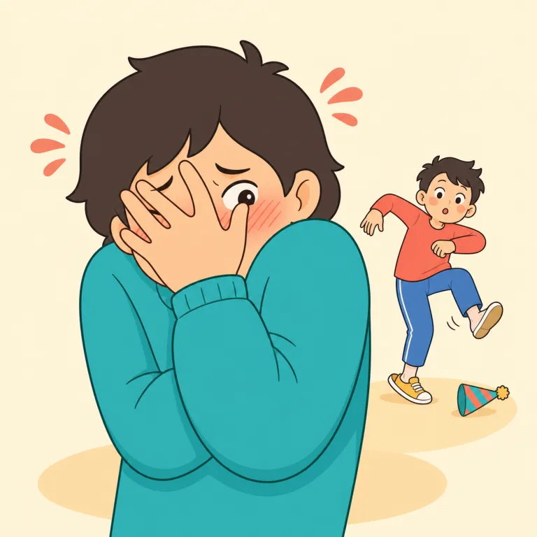 cringe（痛さ、気まずさ・noun）の覚え方イラスト