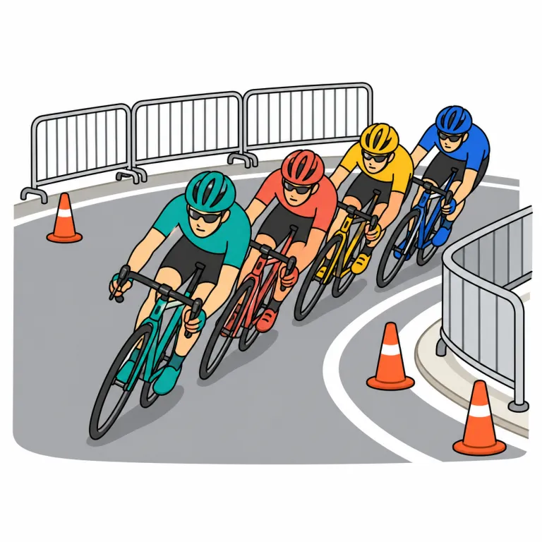 criterium（クリテリウム・noun）の覚え方イラスト
