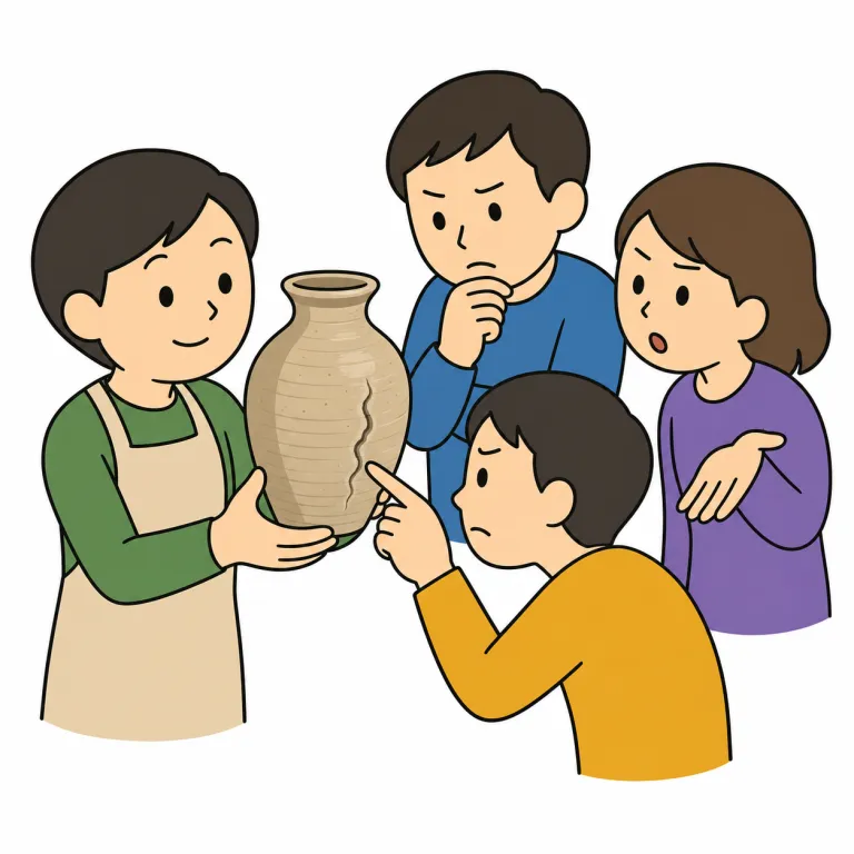 critics（批判者・noun）の覚え方イラスト