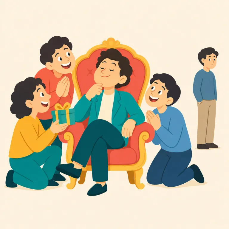 crony（友人・名詞）の覚え方イラスト