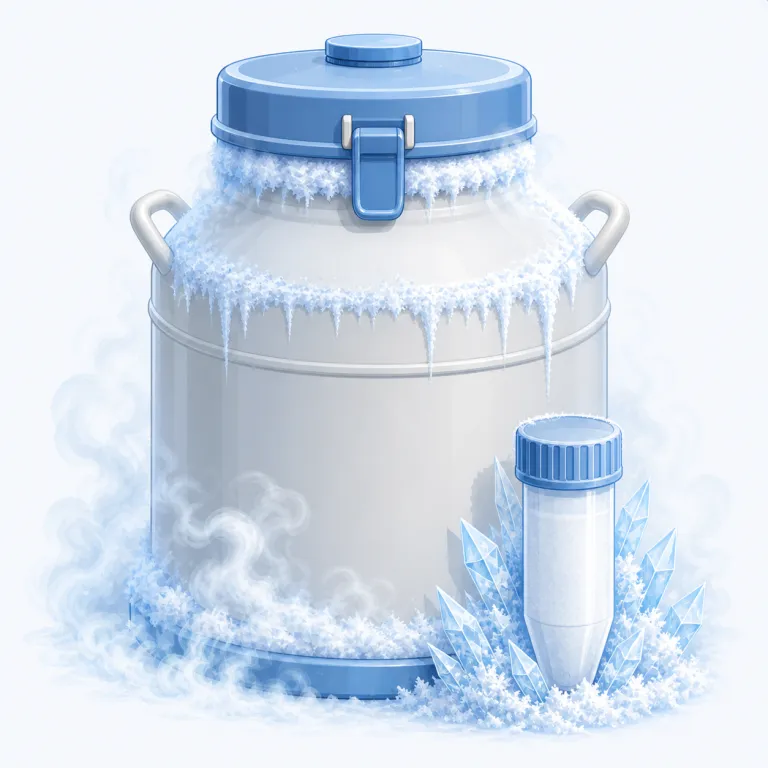 cryogenic（極低温・形容詞）の覚え方イラスト — まず cryo- を見たら「非常に冷たい専門語」と反応できるようにすると覚えやすいです