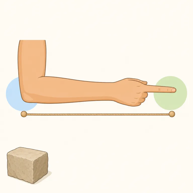 cubit（キュービット（長さ単位）・名詞）の覚え方イラスト — cubit は日常英語ではまず出ません