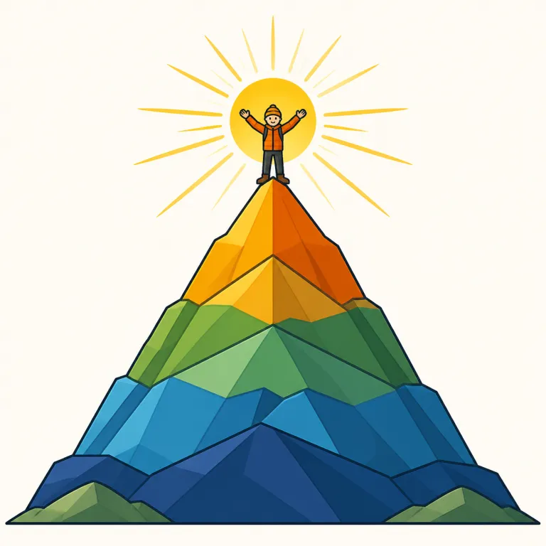 culmination（頂点・noun）の覚え方イラスト