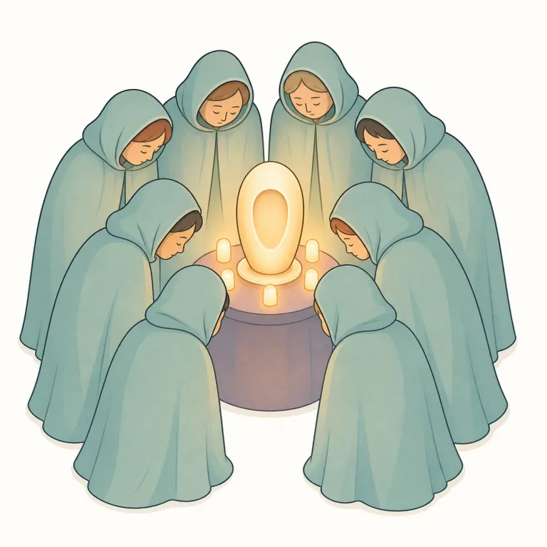 cultic（宗教儀式の・形容詞）の覚え方イラスト — cultic は cult + -ic の形です