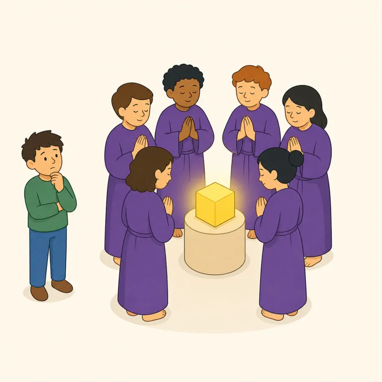 cultish（カルト的な・形容詞）の覚え方イラスト — cult を知っていれば核はすぐ取れる