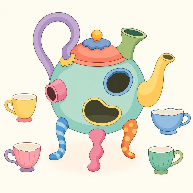 curious（奇妙な・adjective）の覚え方イラスト
