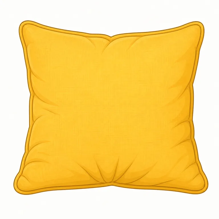 cushion（クッション・名詞）の覚え方イラスト