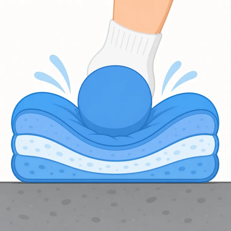 cushioningの覚え方イラスト