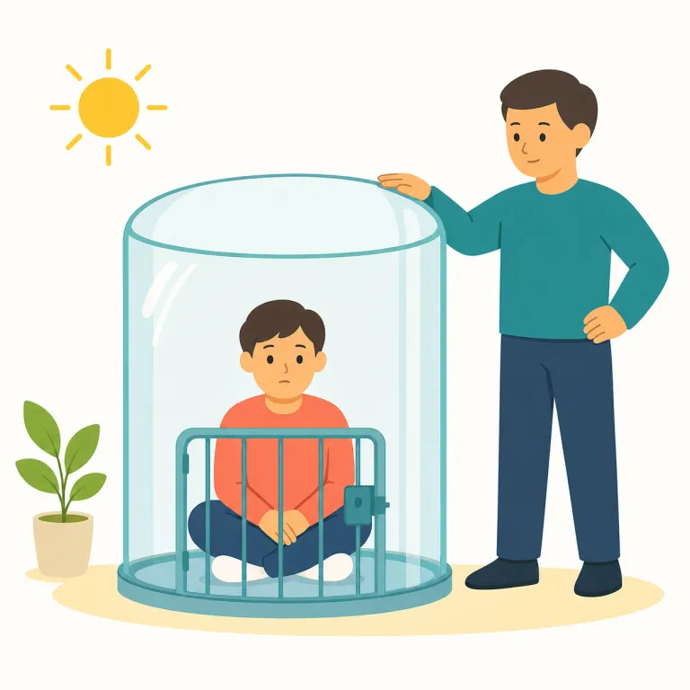 custody（拘留・拘束・名詞）の覚え方イラスト — この custody は、子どもの親権ではなく、警察や法の管理下に置かれる「拘留・拘束」の意味です