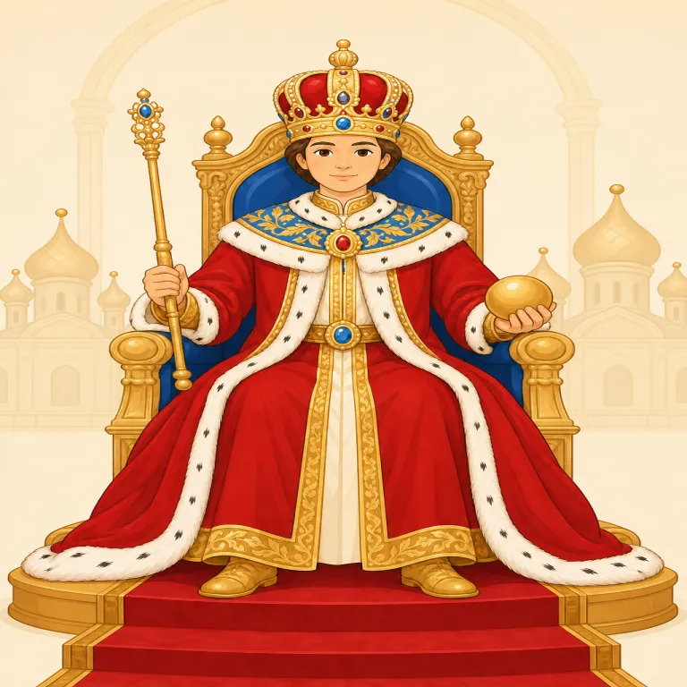 czar（皇帝・名詞）の覚え方イラスト — czar はロシアの君主を指す「皇帝」で、tsarともつづる