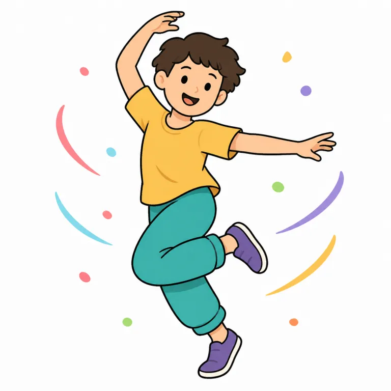 dance（ダンス・名詞）の覚え方イラスト