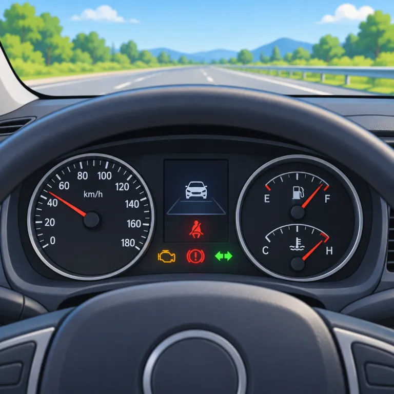 dashboard（車の計器盤・noun）の覚え方イラスト