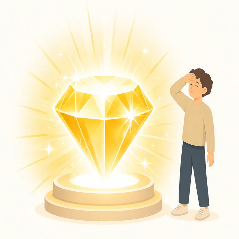 dazzlingly（眩しいほど・副詞）の覚え方イラスト — まず形で覚えるとよいです
