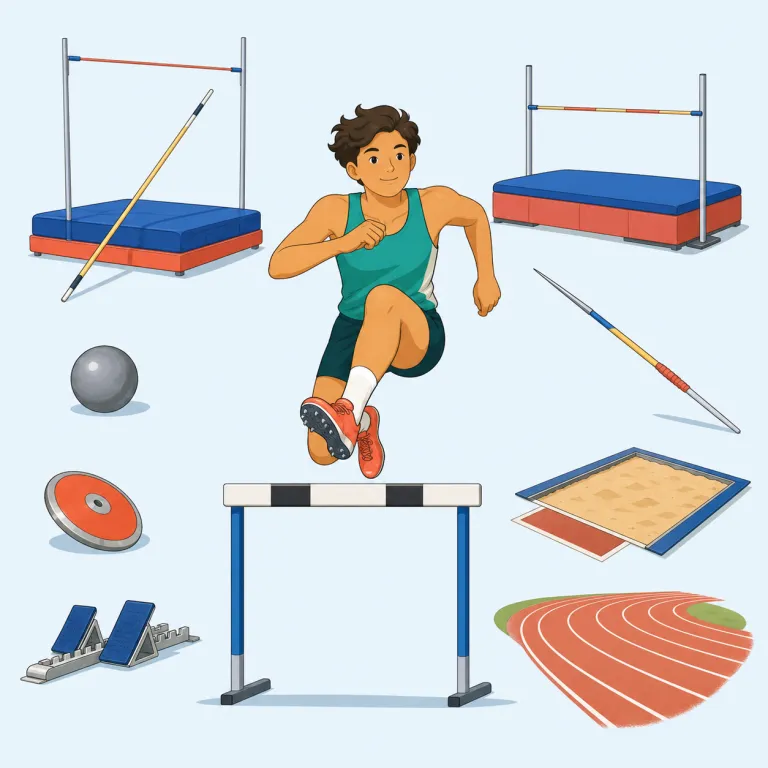 decathlon（十種競技・名詞）の覚え方イラスト — triathlon（トライアスロン）を知っていると覚えやすい語です