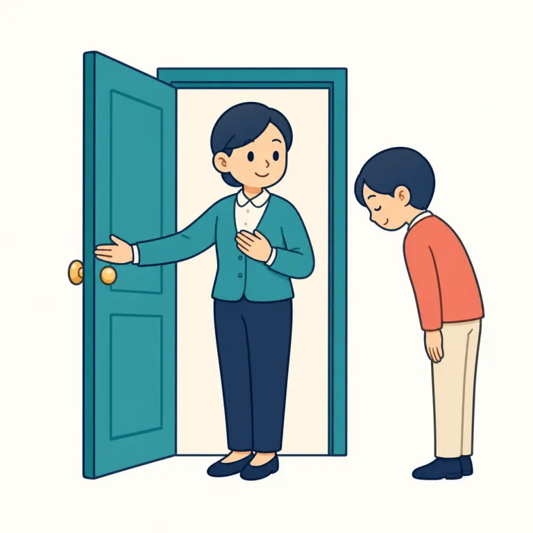 decency（礼儀、品位・noun）の覚え方イラスト